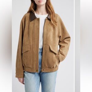 Thread & Supply Faux Suede Chore Jacket